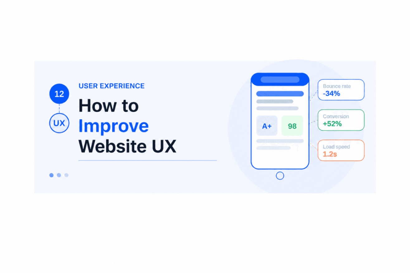 Website-User-Experience verbessern: 12 bewährte Strategien, die wirklich funktionieren